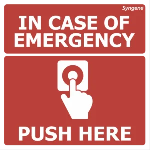In Case of Emergency – Push Here