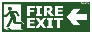 Fire Exit – Left