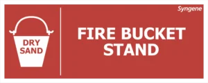 Fire Bucket Stand