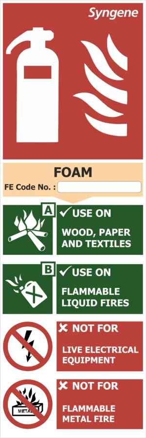 Foam Extinguisher – Applications