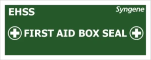 First Aid Box Seal
