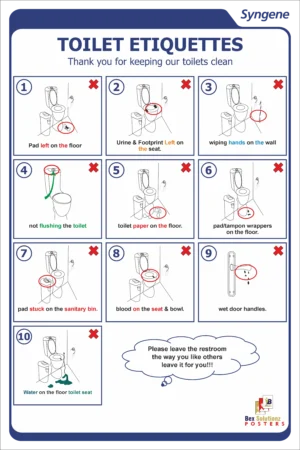 Toilet Etiquette – Visual