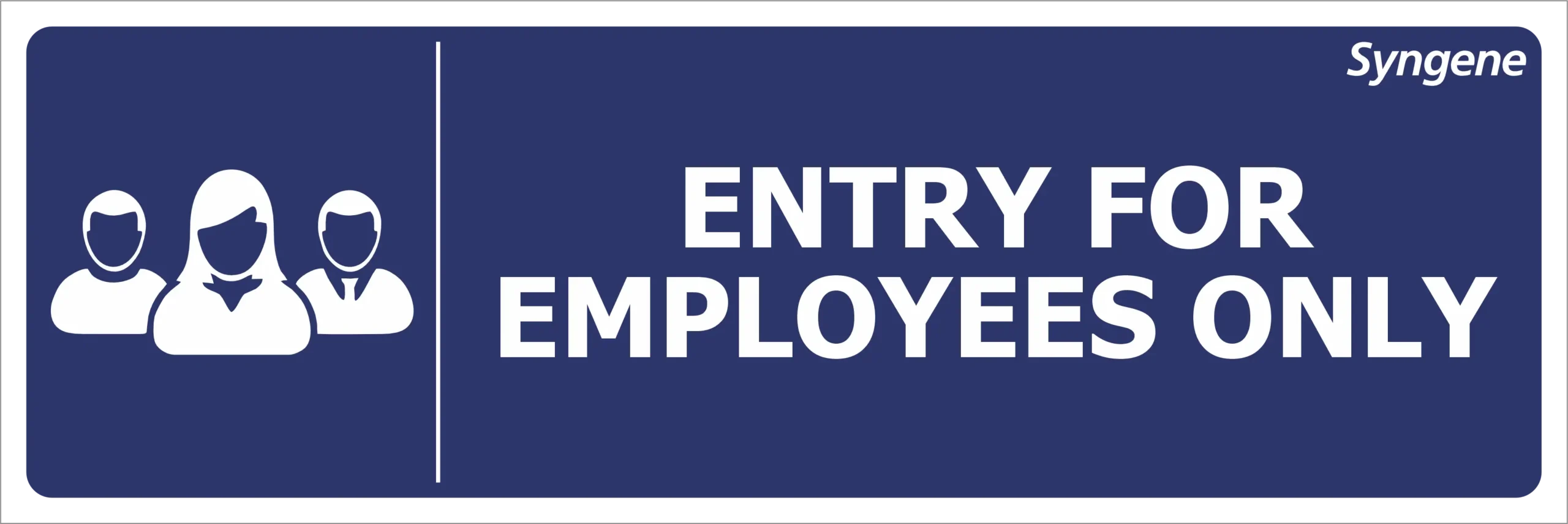 Entry for Employees Only