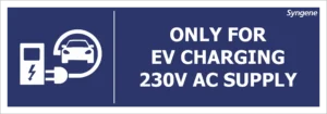 EV Charging Point – 230 V AC Supply