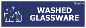 Washed Glassware