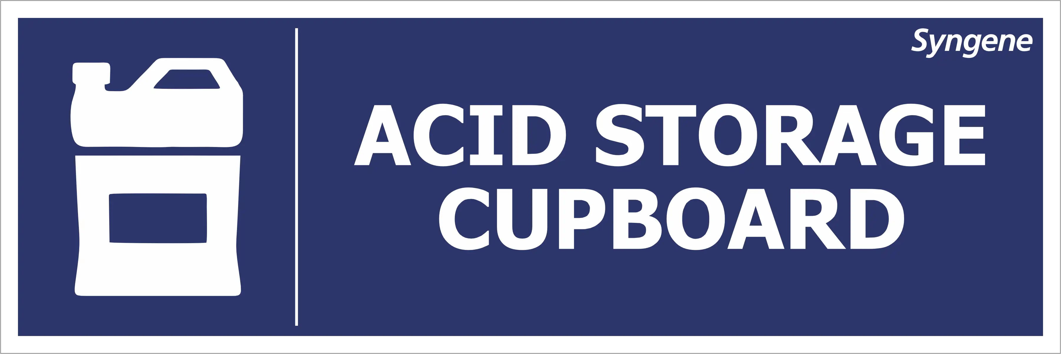 Acid Storage Cupboard