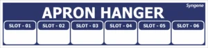 Apron Hanger – Slots 01 to 06