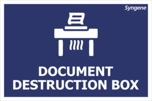 Document Destruction Box