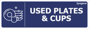 Used Plates & Cups