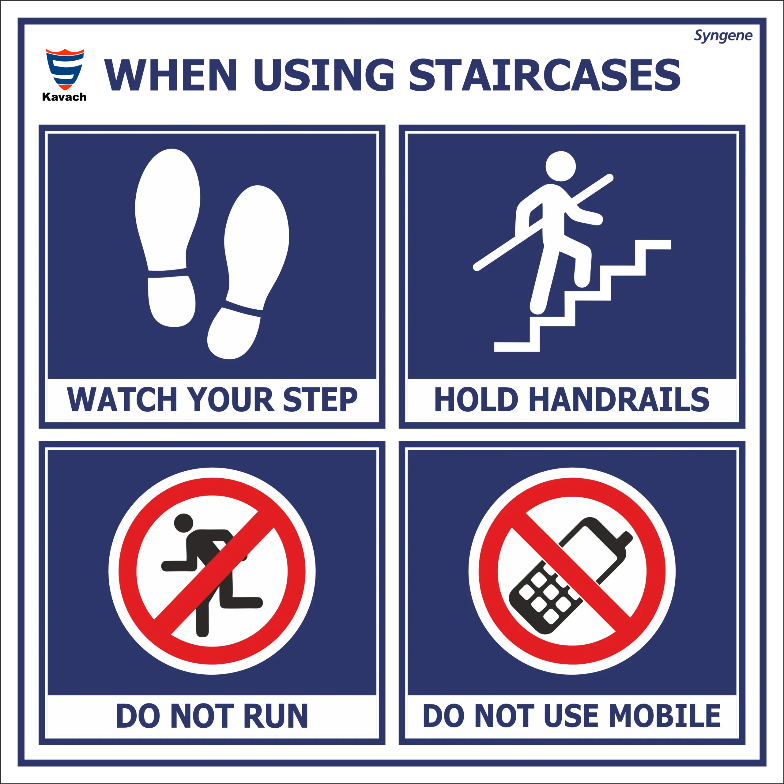 When Using Staircases