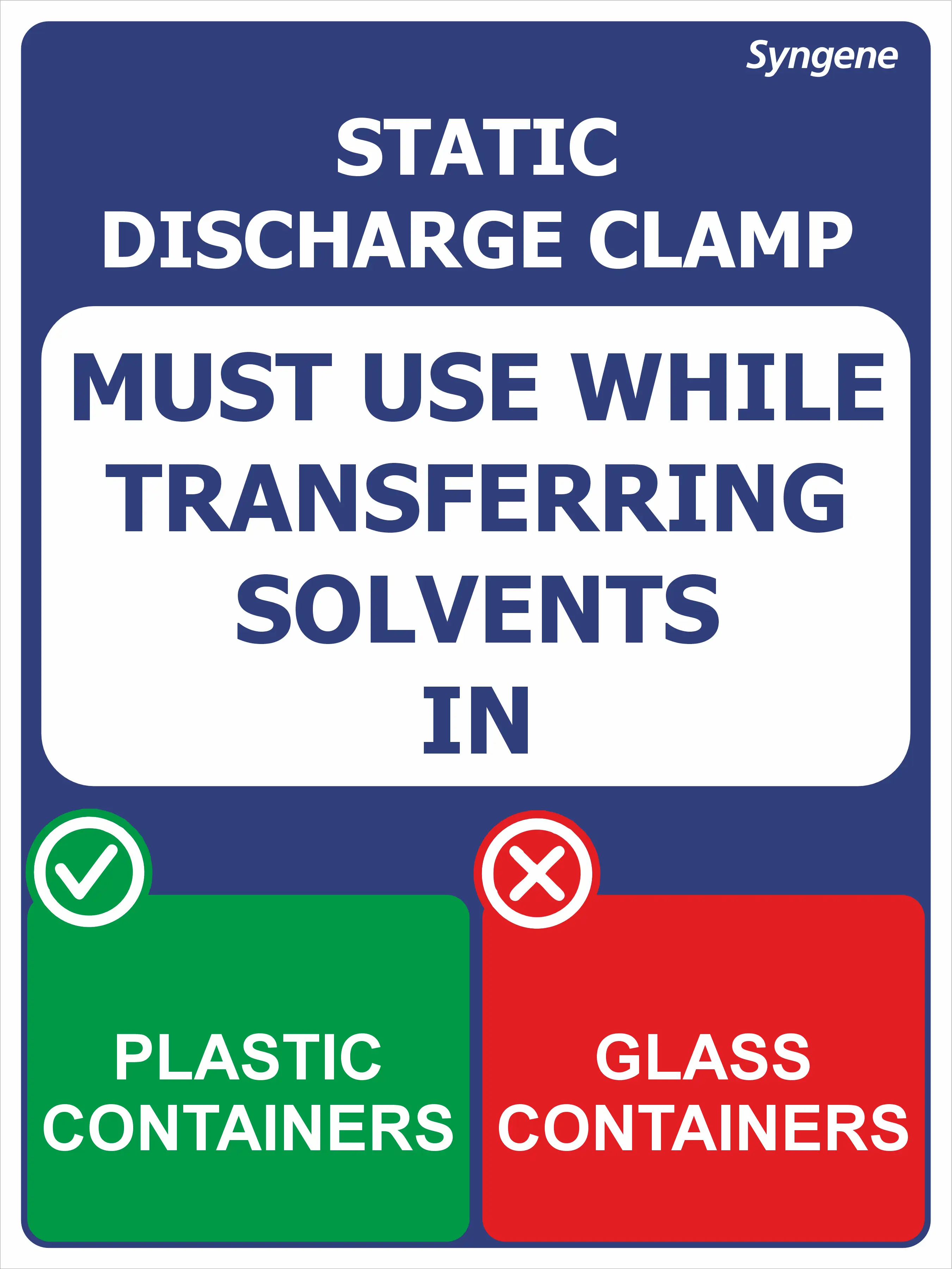 Static Discharge Clamp Instruction
