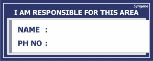 Area Responsibility Card