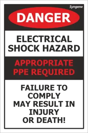 Electrical Shock Hazard