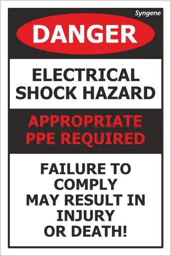 Electrical Shock Hazard