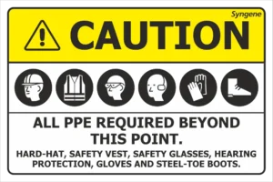 All PPE Required Beyond This Point
