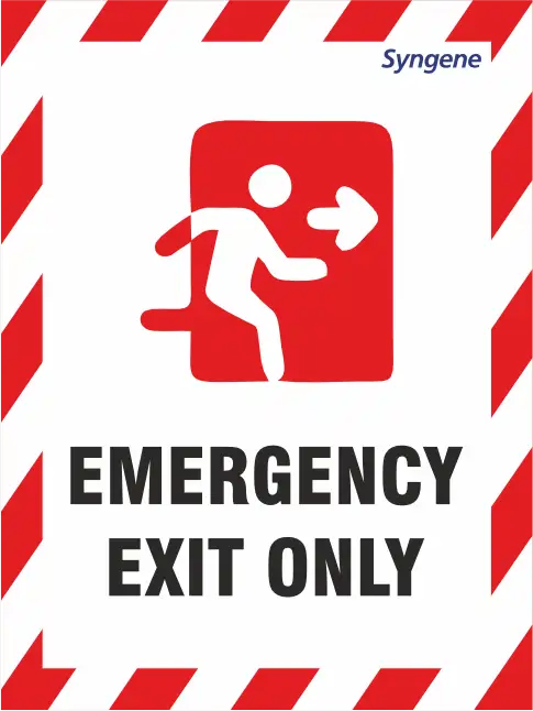 Emergency Exit Only