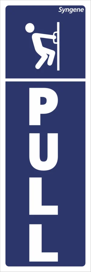 Pull Door Sign