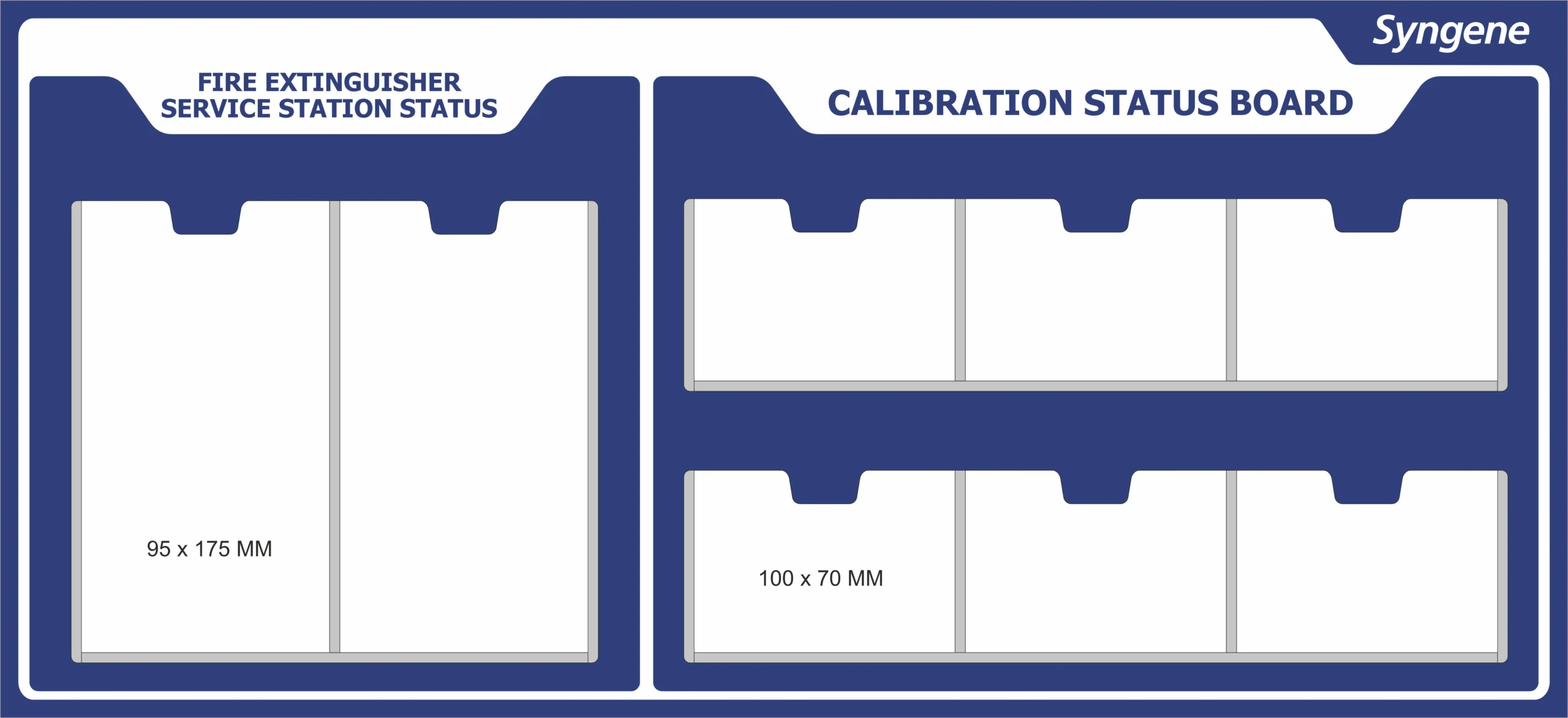 Fire Extinguisher Service Station Status Board